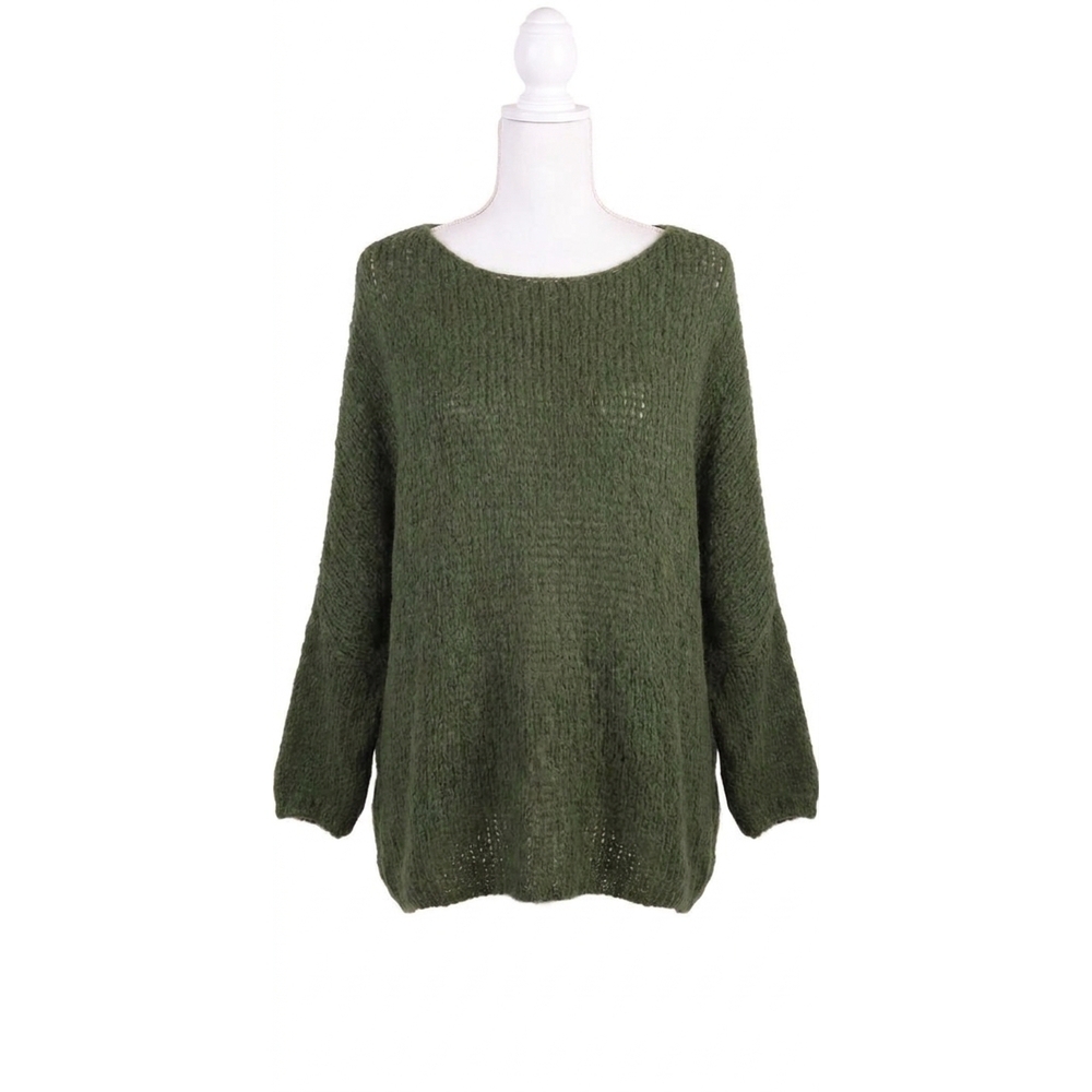 NEW GIGI MODA romelia sweater in forest green